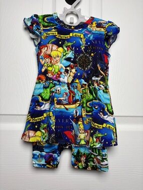 Sugar Swan Peter Pan Neverland Peekaboo Twirl Set 6-12M NWT